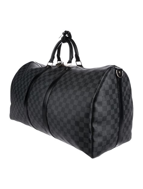 louis vuitton keepall 55 damier graphite replica|louis vuitton keepall 55 waterproof.